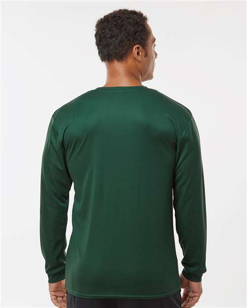 C2 Sport 5104 Unisex Performance Long Sleeve T-Shirt - Forest - model back