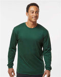 C2 Sport 5104 Unisex Performance Long Sleeve T-Shirt - Forest - model front
