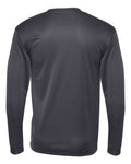 C2 Sport 5104 Unisex Performance Long Sleeve T-Shirt - Graphite - back