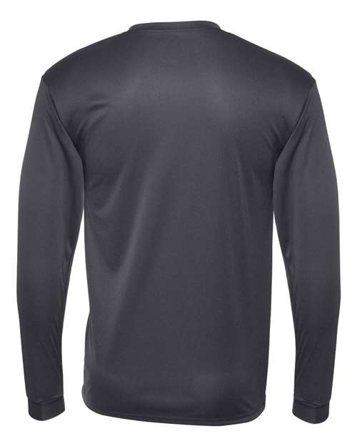 C2 Sport 5104 Unisex Performance Long Sleeve T-Shirt - Graphite - back