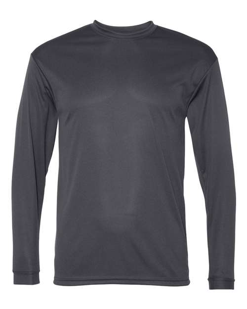 C2 Sport 5104 Unisex Performance Long Sleeve T-Shirt - Graphite - front