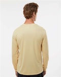C2 Sport 5104 Unisex Performance Long Sleeve T-Shirt - Vegas Gold - model back