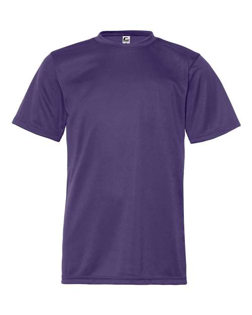 C2 Sport 5200 Youth Performance T-Shirt - Purple - front