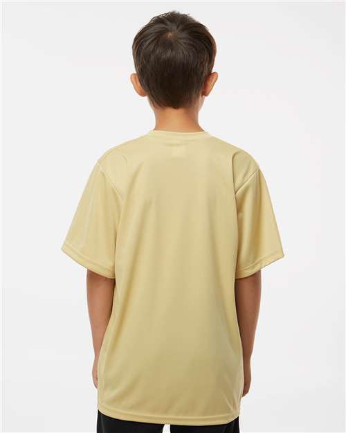 C2 Sport 5200 Youth Performance T-Shirt - Vegas Gold - model back