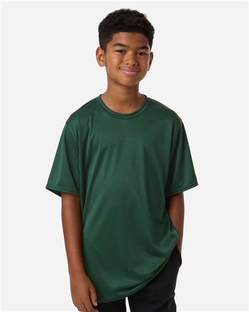 C2 Sport 5200 Youth Performance T-Shirt - Forest - model front