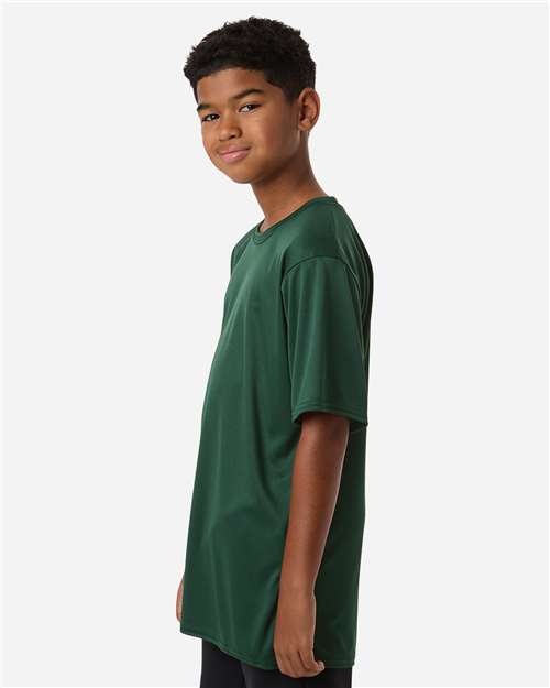C2 Sport 5200 Youth Performance T-Shirt - Forest - model side
