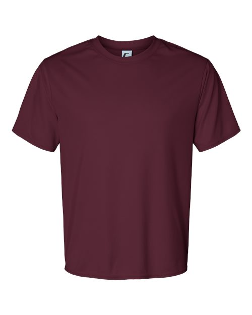 C2 Sport 5100 Unisex Performance T-Shirt - Maroon - front