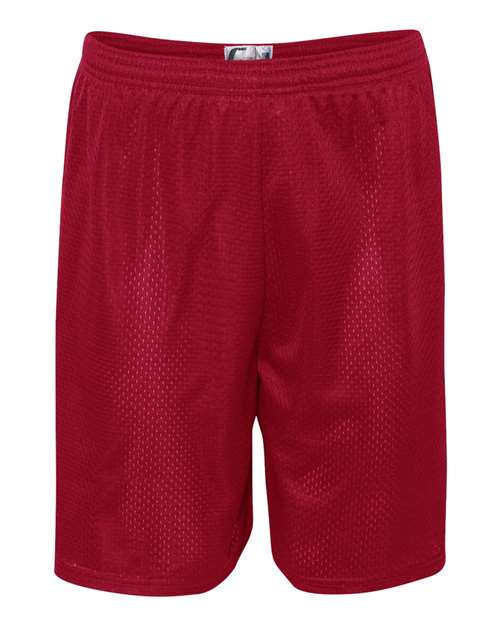 C2 Sport 5109 Men's Mesh 9" Shorts - Red - front