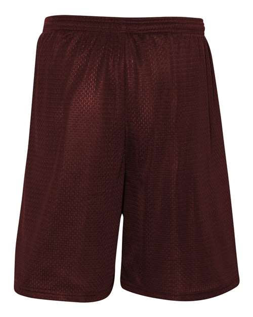 C2 Sport 5109 Men's Mesh 9" Shorts - Maroon - back