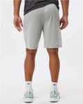 C2 Sport 5109 Men's Mesh 9" Shorts - Silver - model back
