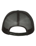 Yupoong 6006 Classic Five-Panel Trucker Cap - Charcoal - back