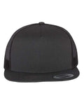 Yupoong 6006 Classic Five-Panel Trucker Cap - Charcoal - front