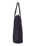 Liberty Bags 8863 Tote with Top Zippered Closure - Navy - side