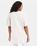 Hanes 518T Beefy-T Tall T-Shirt - White - model back