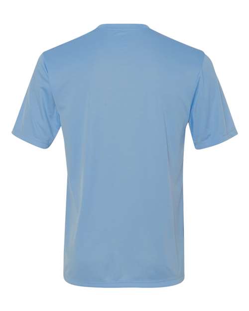 Hanes 4820 Unisex Cool DRI Performance T-Shirt - Light Blue - back
