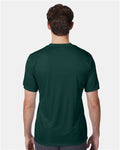 Hanes 4820 Unisex Cool DRI Performance T-Shirt - Deep Forest - model back