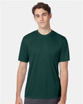 Hanes 4820 Unisex Cool DRI Performance T-Shirt - Deep Forest - model front