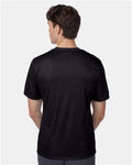 Hanes 4820 Unisex Cool DRI Performance T-Shirt - Black - model back