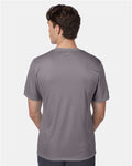 Hanes 4820 Unisex Cool DRI Performance T-Shirt - Graphite - model back