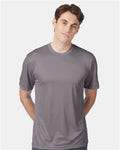 Hanes 4820 Unisex Cool DRI Performance T-Shirt - Graphite - model front