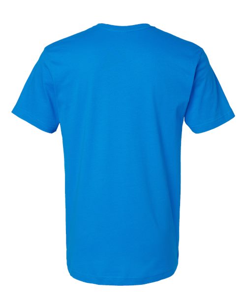 LAT 6901 Unisex Fine Jersey Tee - Cobalt - back