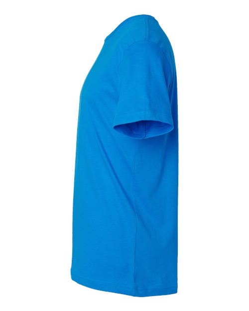 LAT 6901 Unisex Fine Jersey Tee - Cobalt - side