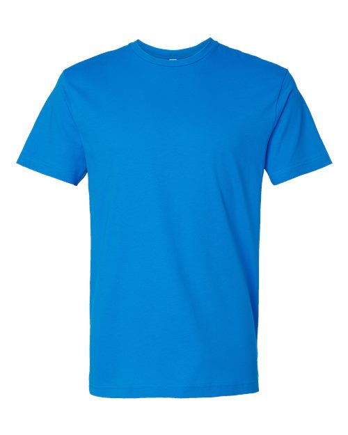 LAT 6901 Unisex Fine Jersey Tee - Cobalt - front
