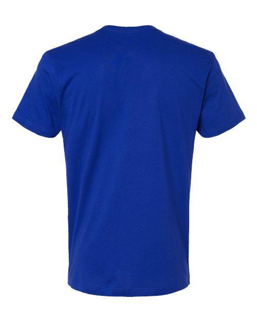 LAT 6901 Unisex Fine Jersey Tee - Royal - back