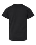 LAT 6101 Youth Fine Jersey Tee - Black - back