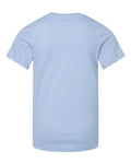 LAT 6101 Youth Fine Jersey Tee - Light Blue - back