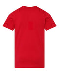 LAT 6101 Youth Fine Jersey Tee - Red - back