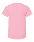 LAT 6101 Youth Fine Jersey Tee - Pink - back