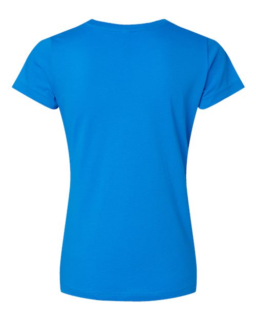 LAT 3516 Women's Fine Jersey Tee - Cobalt - back