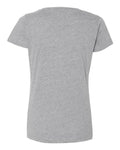 LAT 3516 Women's Fine Jersey Tee - Heather - back