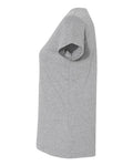 LAT 3516 Women's Fine Jersey Tee - Heather - side