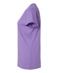 LAT 3516 Women's Fine Jersey Tee - Lavender - side