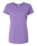 LAT 3516 Women's Fine Jersey Tee - Lavender - front
