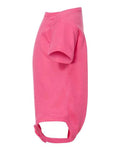 Rabbit Skins 4400 Infant Baby Rib Bodysuit - Hot Pink - side