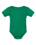 Rabbit Skins 4400 Infant Baby Rib Bodysuit - Kelly - front