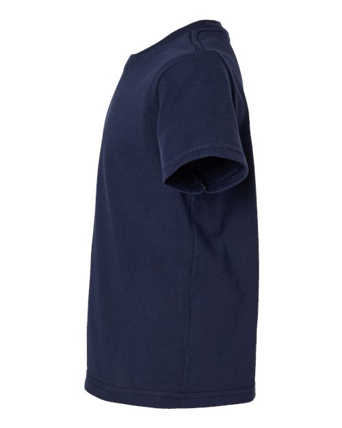 Rabbit Skins 3321 Toddler Fine Jersey Tee - Navy - side