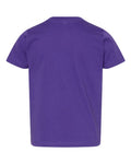 Rabbit Skins 3321 Toddler Fine Jersey Tee - Purple - back