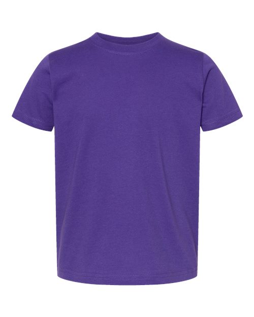 Rabbit Skins 3321 Toddler Fine Jersey Tee - Purple - front