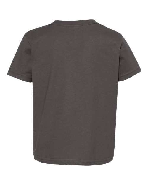 Rabbit Skins 3321 Toddler Fine Jersey Tee - Charcoal - back