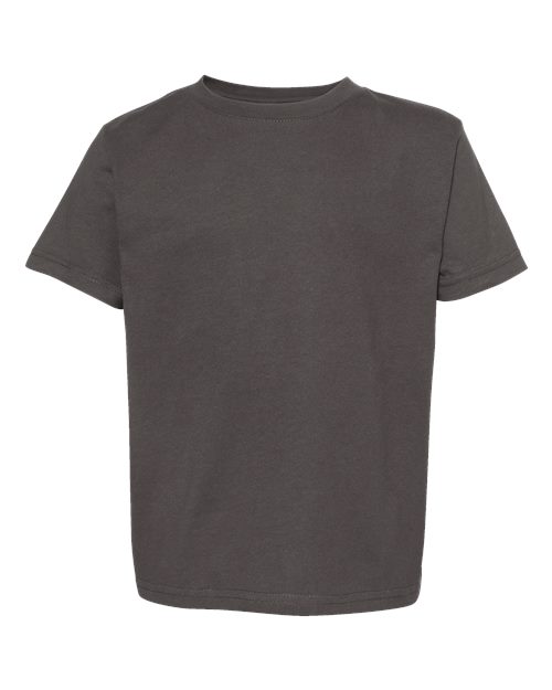 Rabbit Skins 3321 Toddler Fine Jersey Tee - Charcoal - front