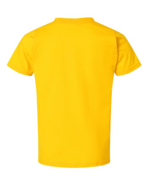 Rabbit Skins 3321 Toddler Fine Jersey Tee - Yellow - back