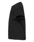 Rabbit Skins 3322 Infant Fine Jersey Tee - Black - side