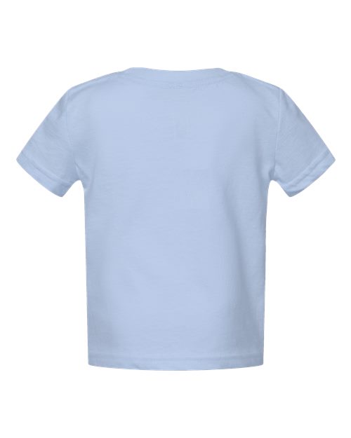Rabbit Skins 3322 Infant Fine Jersey Tee - Light Blue - back