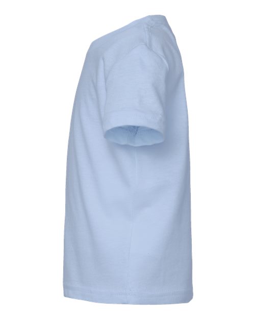 Rabbit Skins 3322 Infant Fine Jersey Tee - Light Blue - side