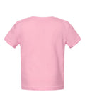 Rabbit Skins 3322 Infant Fine Jersey Tee - Pink - back