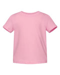 Rabbit Skins 3322 Infant Fine Jersey Tee - Pink - front